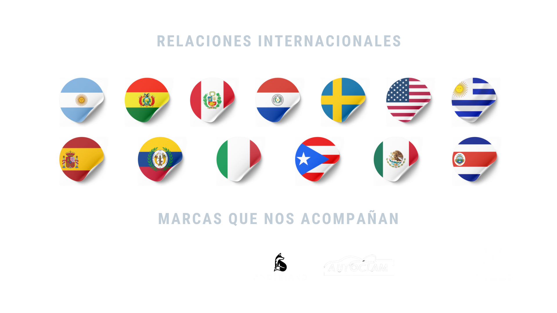 Relaciones internacionales y marcas que acompañan a CIMF