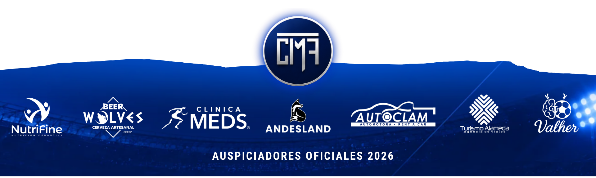 Auspiciadores oficiales 2026 de la Corporación Internacional Mujeres Futbolistas
