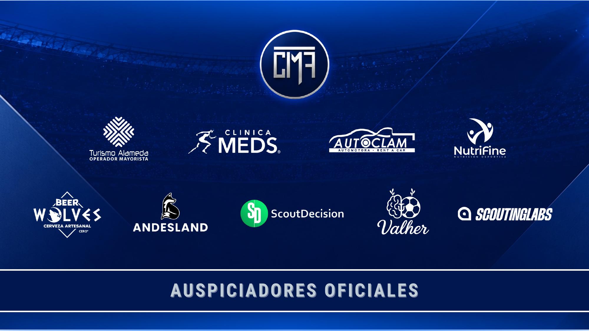 Auspiciadores oficiales de CMF