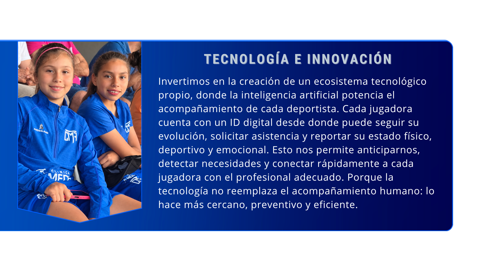 Tecnología e Innovación: ID digital y acompañamiento con inteligencia artificial